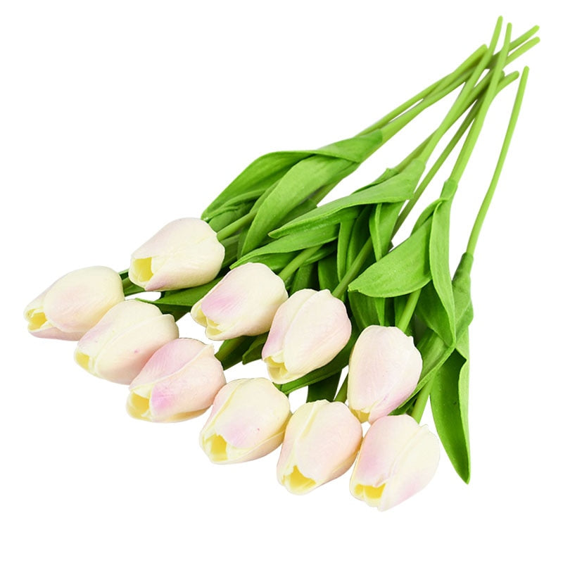 Tulip Artificial Flower Bouquet Decoration (10 Pieces)