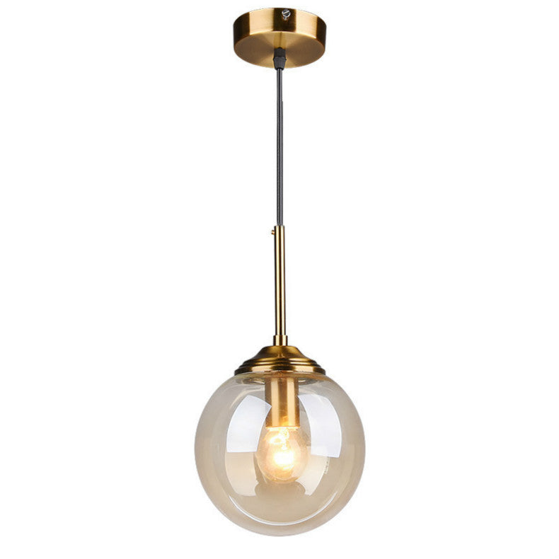 Vintage Glass Globe Pendant Lights