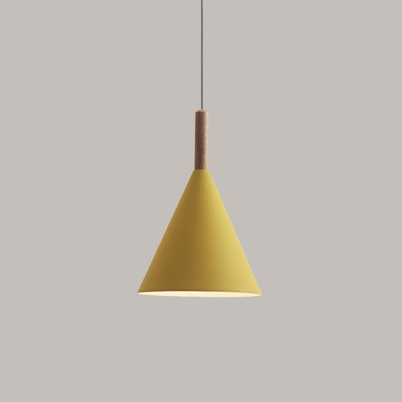 Modern Style Color Cone Ceiling Light