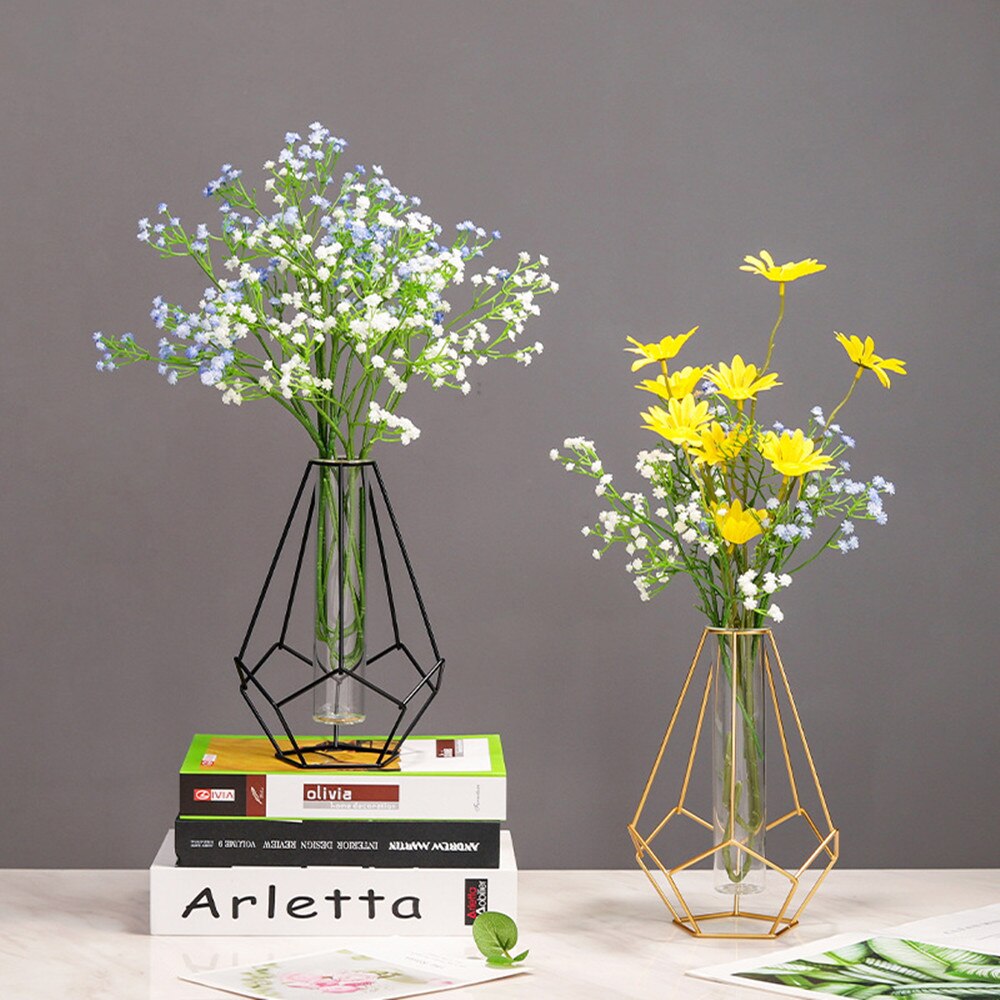 Wireframe Vases Decorative Home Accents