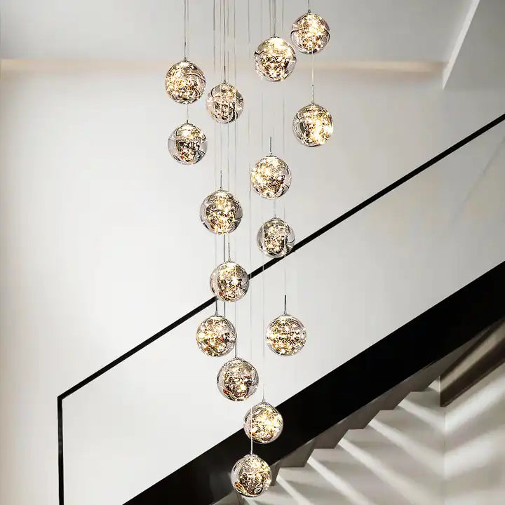 Sydel Bubble Glass Chandelier Pendant