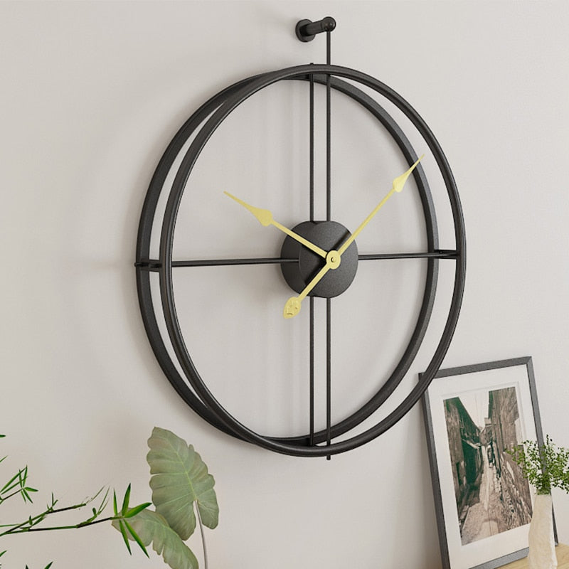 Modern Double Ring Wall Clock