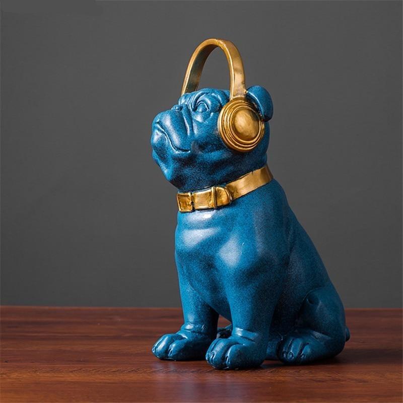 French Bulldog Headphone Decor