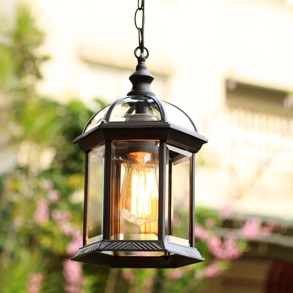 Waterproof Garden Pendant Light Fixture