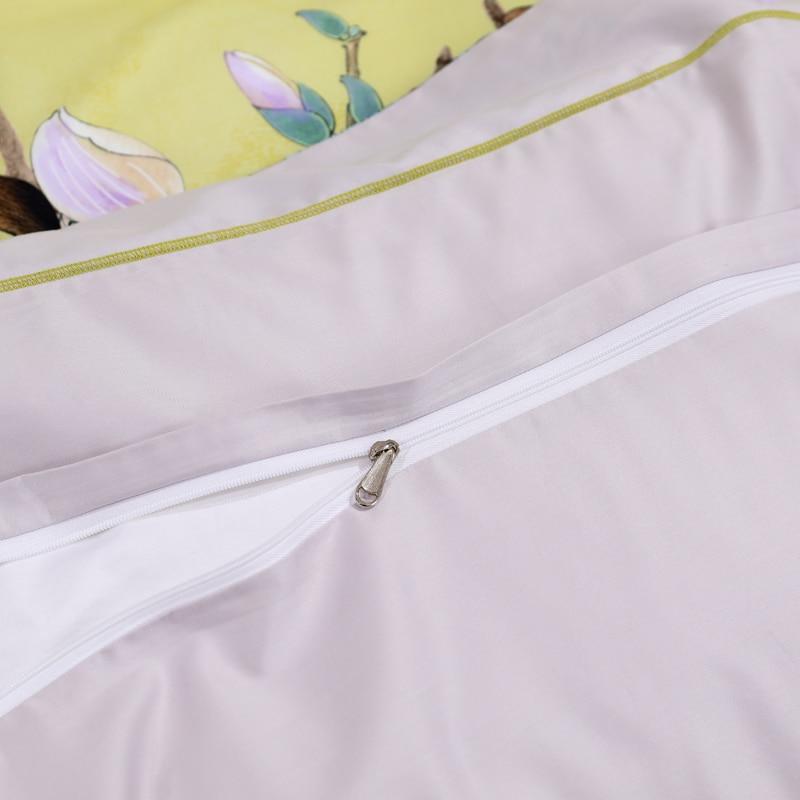 Yellow Luxury Egyptian Cotton Duvet Set