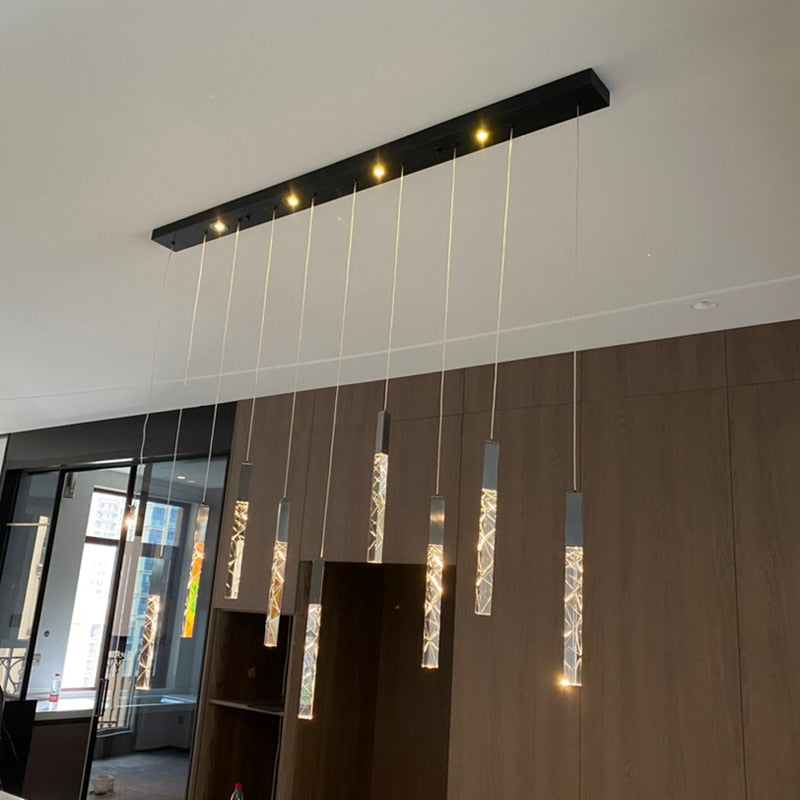 Modern Style Crystal Bars Chandelier