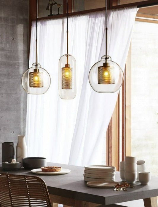 Bonton Glass Pendant Lights