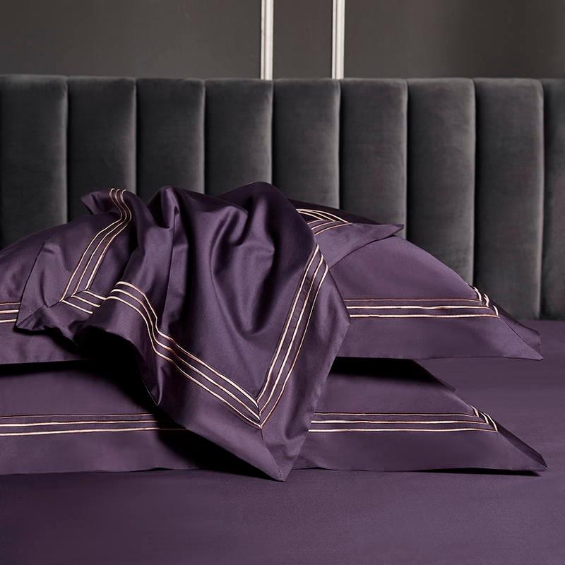 Majestic Aubergine Duvet Cover Set