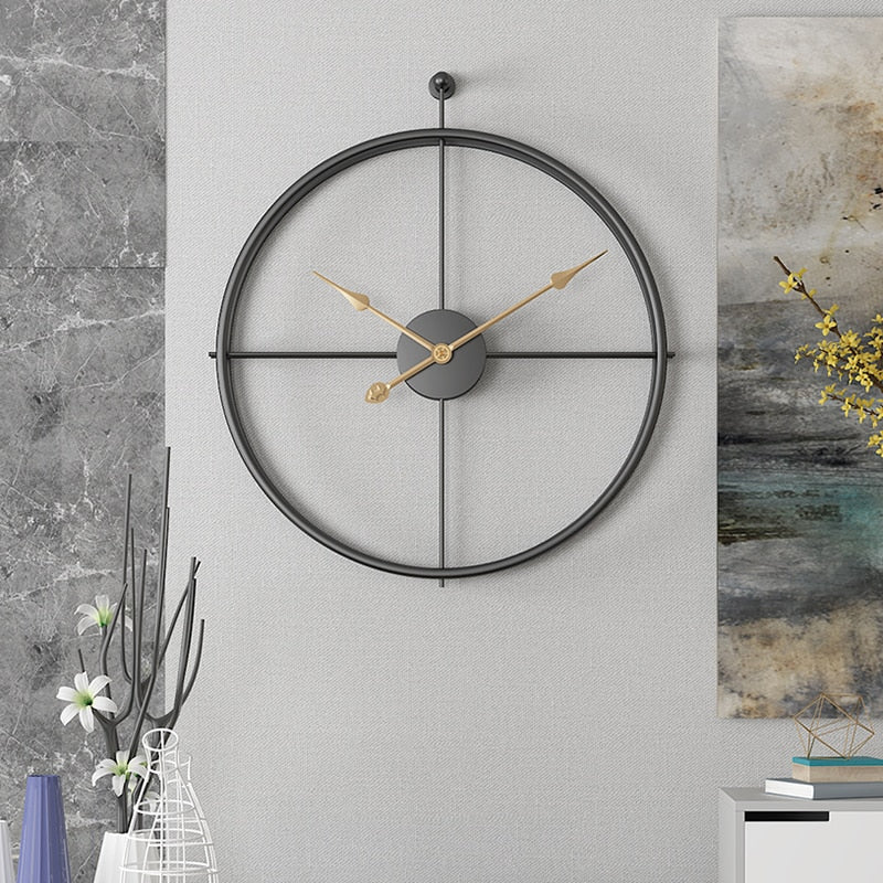 Modern Double Ring Wall Clock