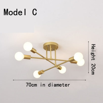 Modern Creative Glass Chandelier