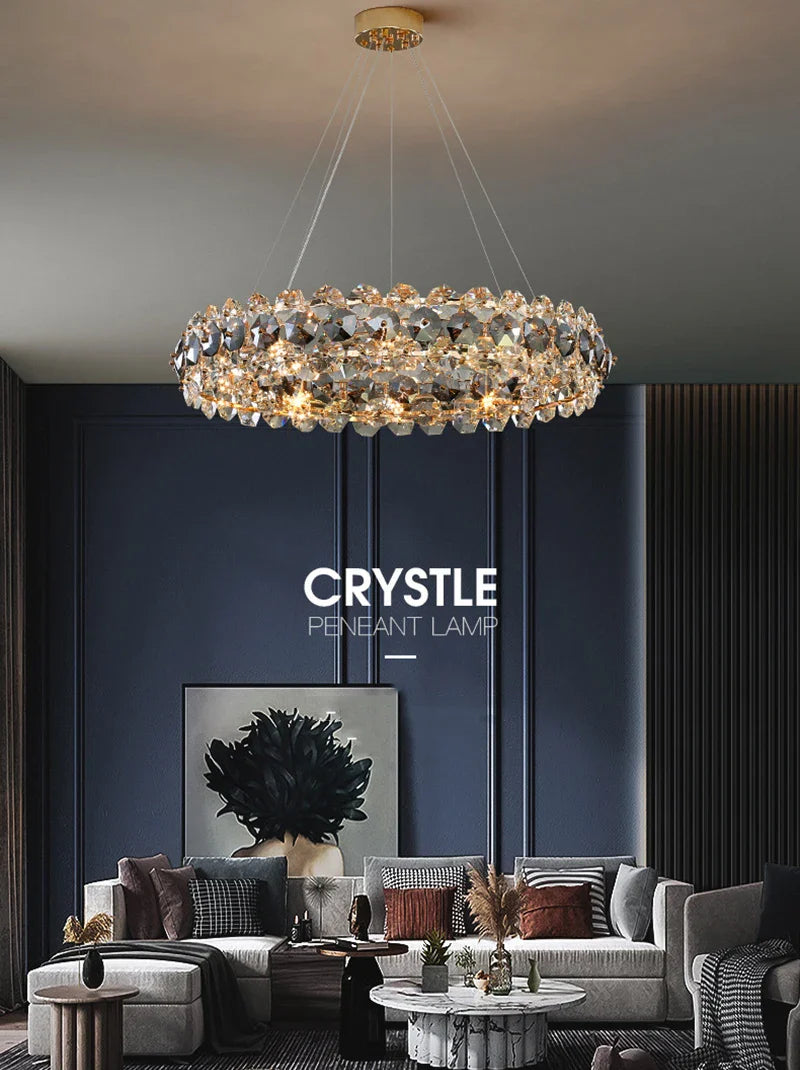 Maya Crystal Chandelier Elegance