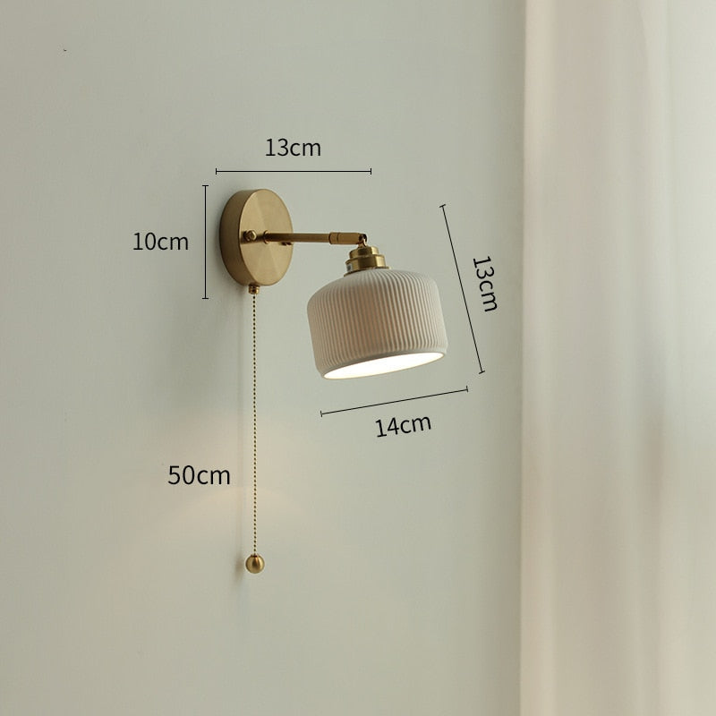 Modern Style Pull Chain LED Wall Light N READY