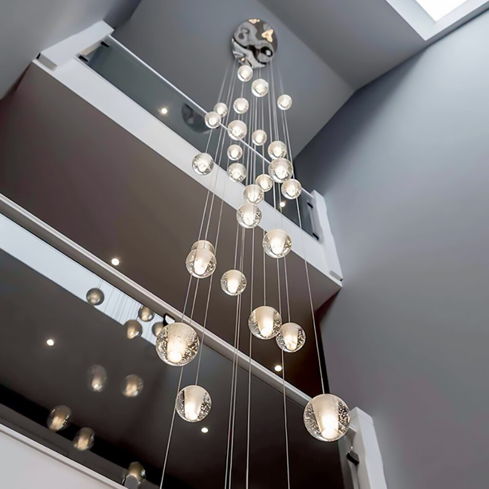 Modern Style Crystal Raindrops Chandelier