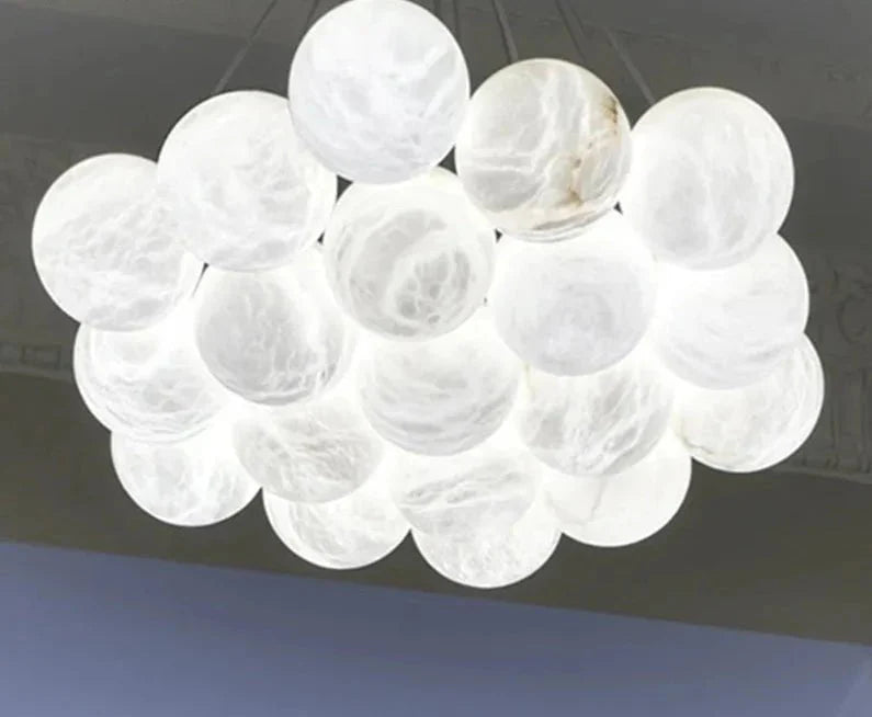 Ora Cloud Alabaster Chandelier