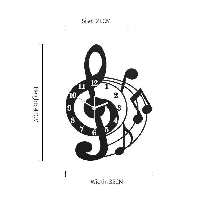 Musical Pendulum Decorative Wall Clock