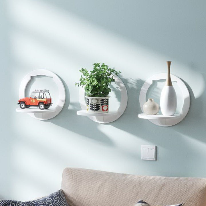 Modern White Wall Shelf