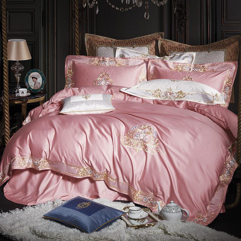 Eifeer Luxury Egyptian Cotton Embroidery Bedding set - Nordic Side - Bedding, Cotton, Egyptian, Eifeer, Embroidery, Luxury, set