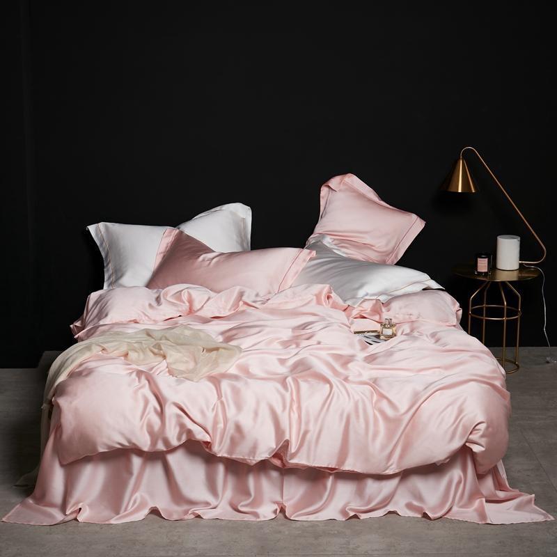 Averata Premium Tencel Silk Luxury Duvet Cover Set - Nordic Side - Averata, Bedding, Luxury, Premium, Set, Silk, Tencel