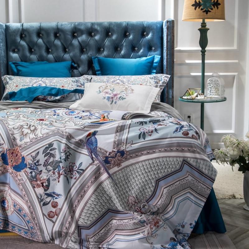 Printed Luxury Egyptian Cotton Bedding Set