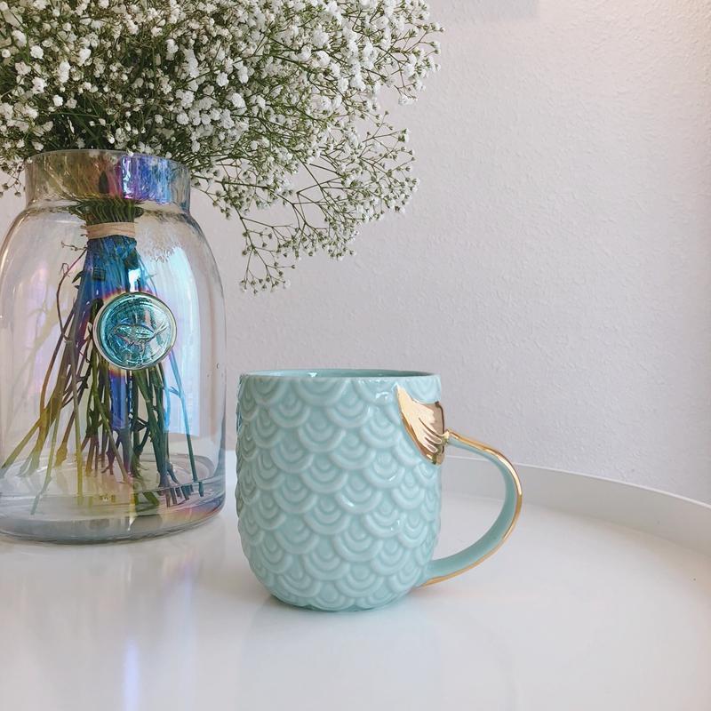 Mermaid Ceramic Mug - Nordic Side - 