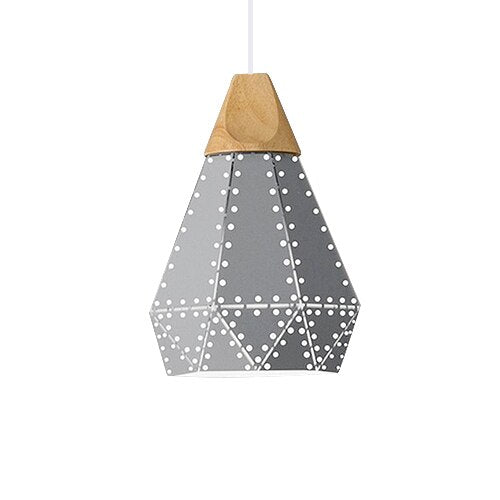 Modern Style Gemstone Pendant Light