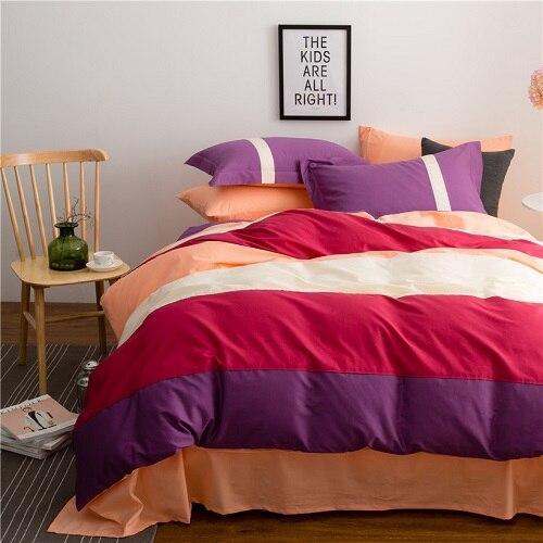 Coconil Stripe Cotton Duvet Cover Sets - Nordic Side - 100%, Bedding, Coconil, Cotton, Sets, Stripe