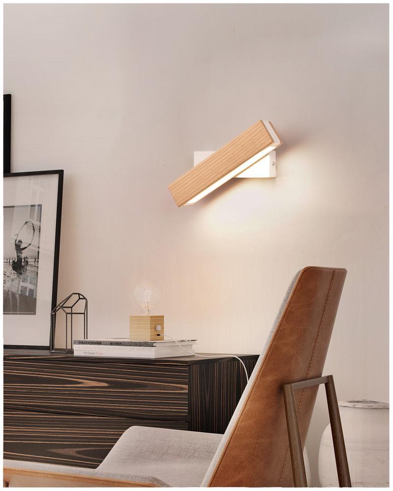 Rise - Modern Nordic Rotated Wall Lamp - Nordic Side - Lightning