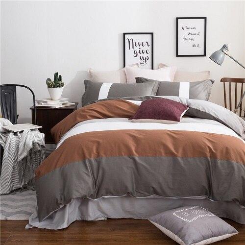 Coconil Stripe Cotton Duvet Cover Sets - Nordic Side - 100%, Bedding, Coconil, Cotton, Sets, Stripe