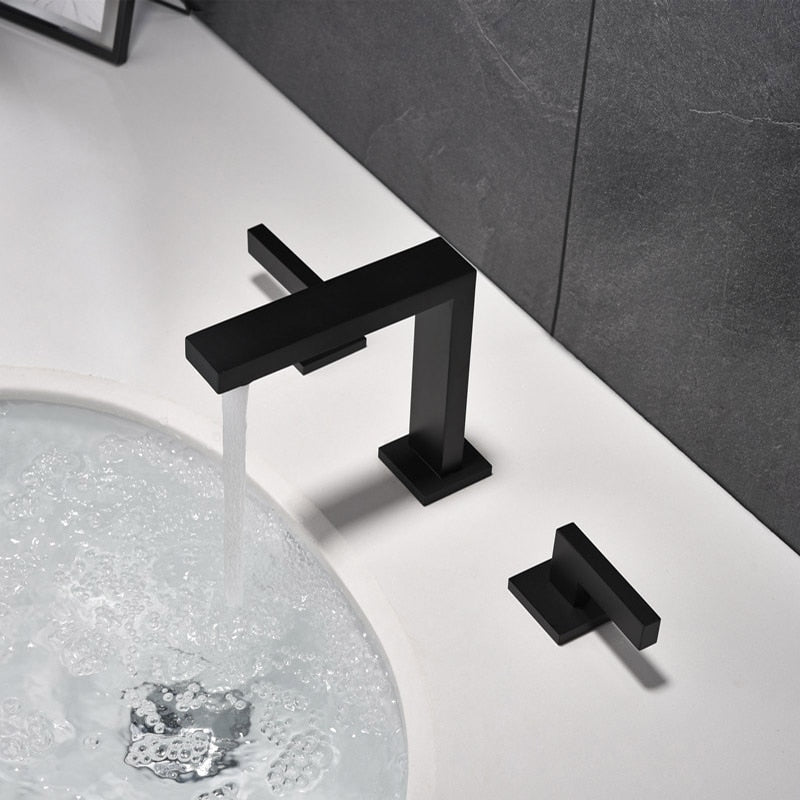 Bennett Modern Square Bathroom Faucet