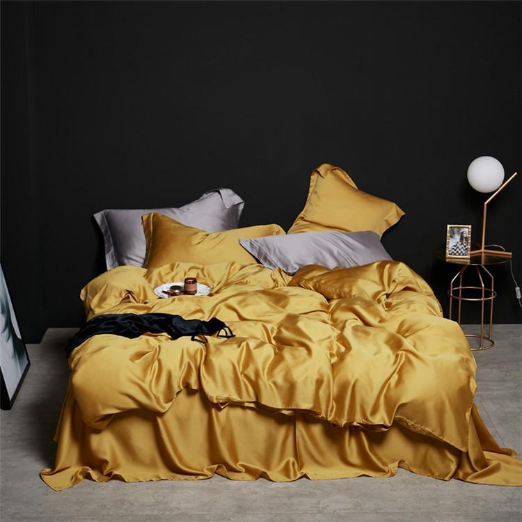 Averata Premium Tencel Silk Luxury Duvet Cover Set - Nordic Side - Averata, Bedding, Luxury, Premium, Set, Silk, Tencel