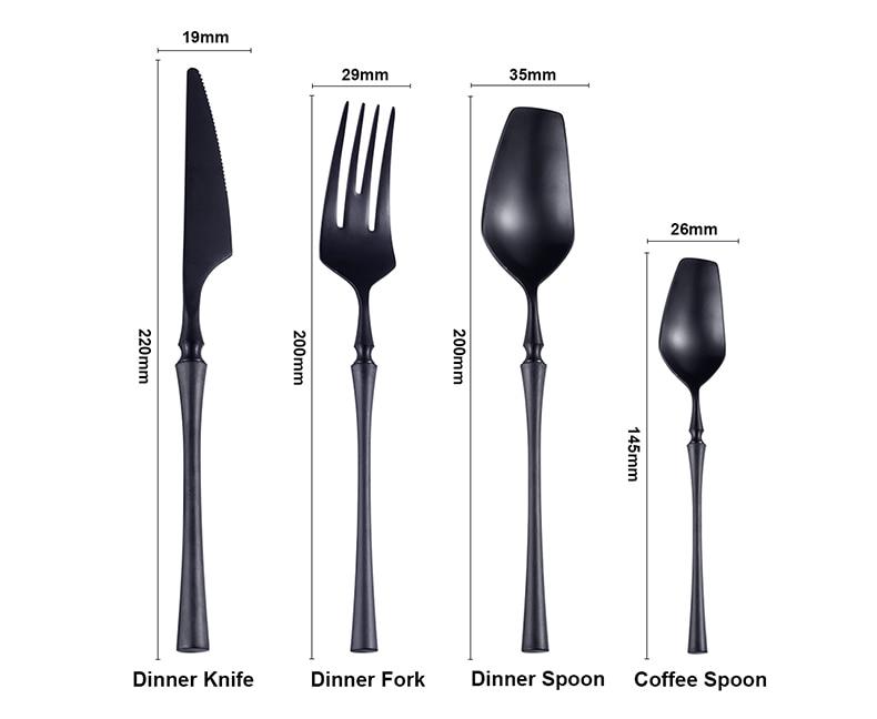 Royalin Elegant Stainless Steel Flatware Set