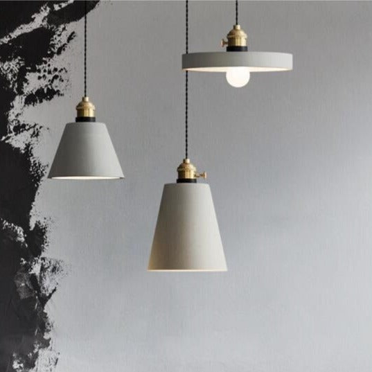 Vintage Style Cemented Pendant Lamp