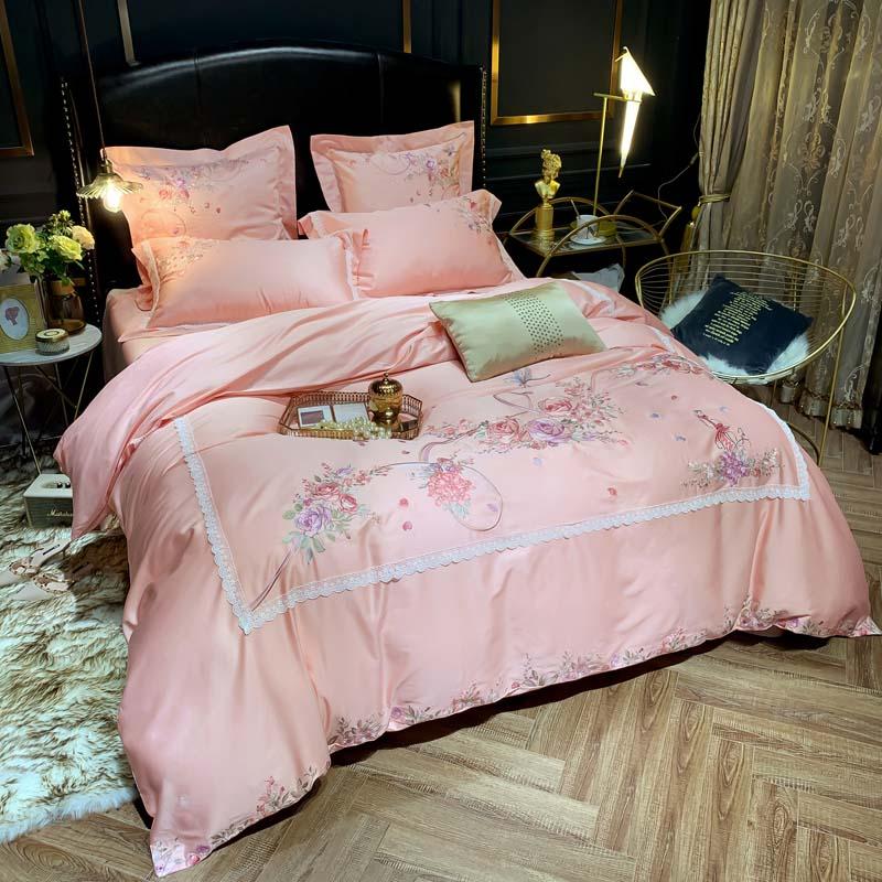 Floral Luxury Egyptian Cotton Duvet Set