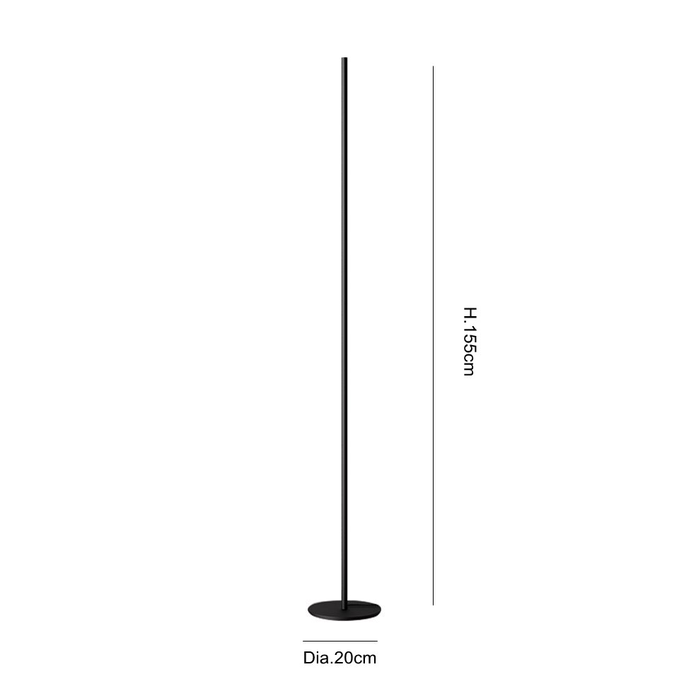 Minimalistic Pole Floor Lamp Decor