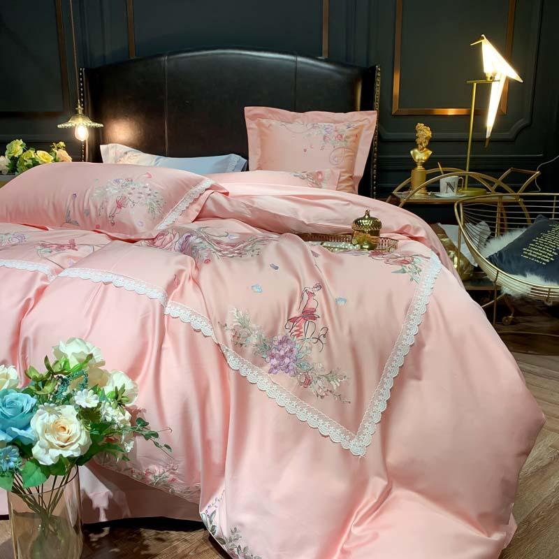 Floral Luxury Egyptian Cotton Duvet Set