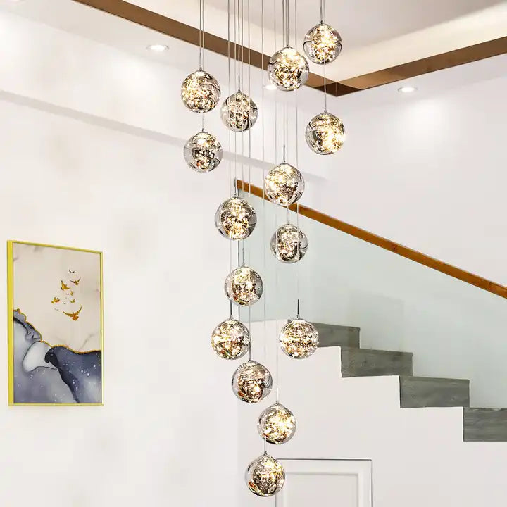 Sydel Bubble Glass Chandelier Pendant