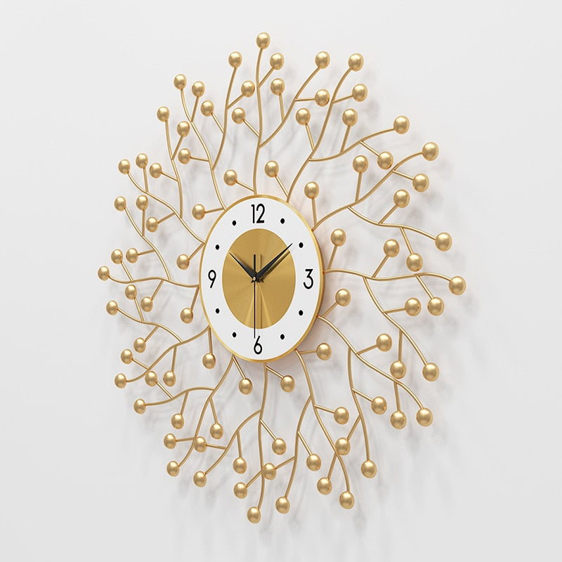 Vine Mandala Wall Clock