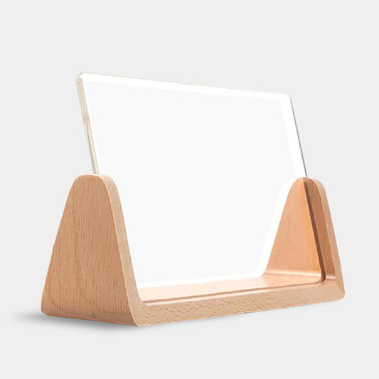 U shaped wooden photo frames