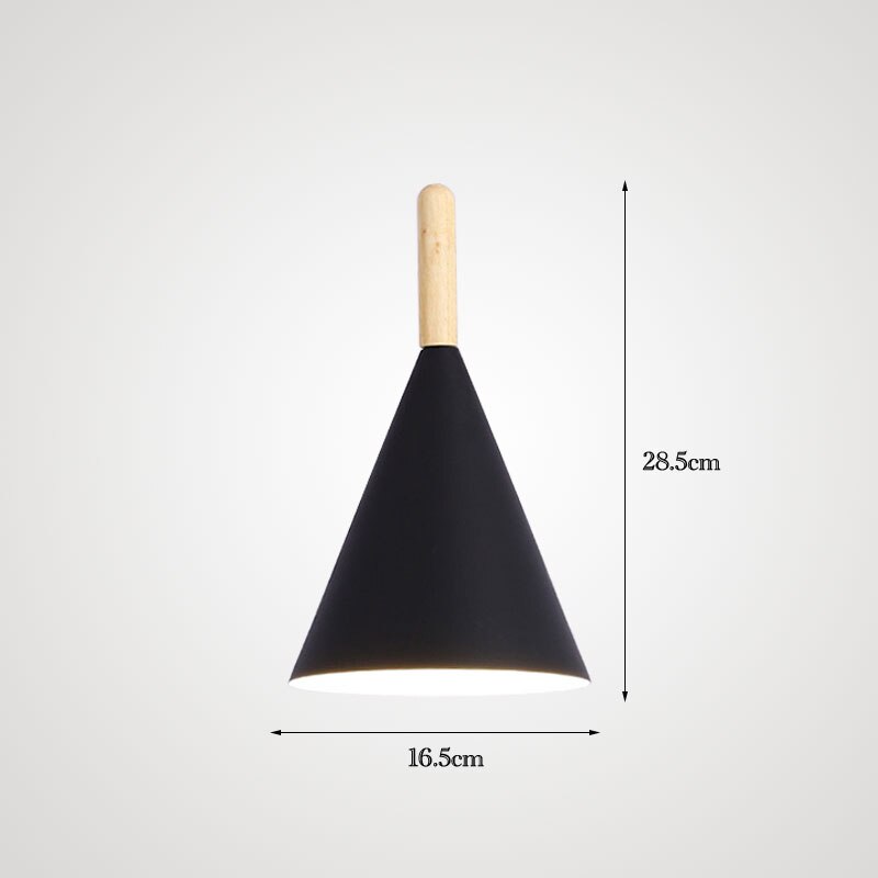 Modern Style Color Cone Ceiling Light