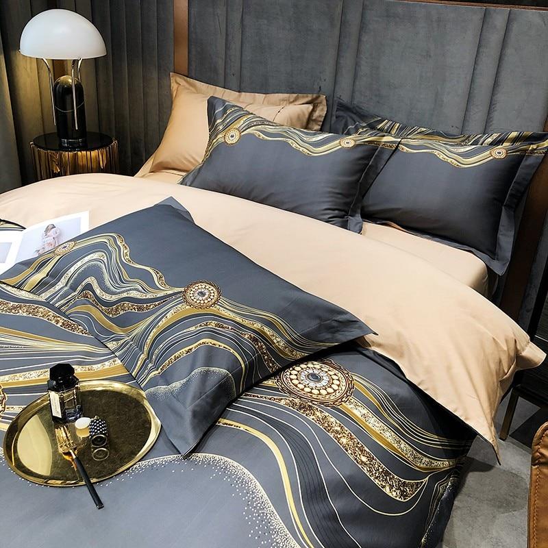 Modern Luxury Egyptian Cotton Duvet Set