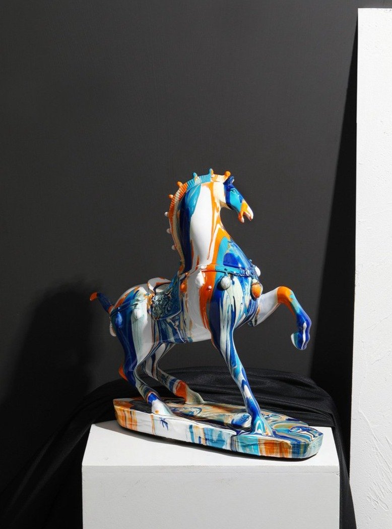 Camouflage Artisan Camouflage Horse Decor