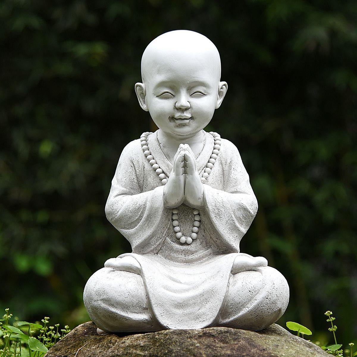 Meditating Buddha Outdoor Sculpture - Nordic Side - buddha