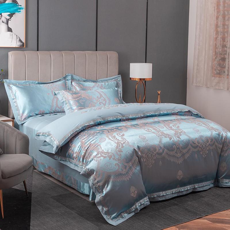 Cerulean Luxury Egyptian Cotton Bedding Set