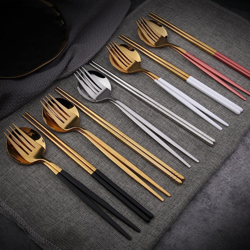 Arya Portable Flatware Set - Nordic Side - Ella, Flatware, Portable, Set