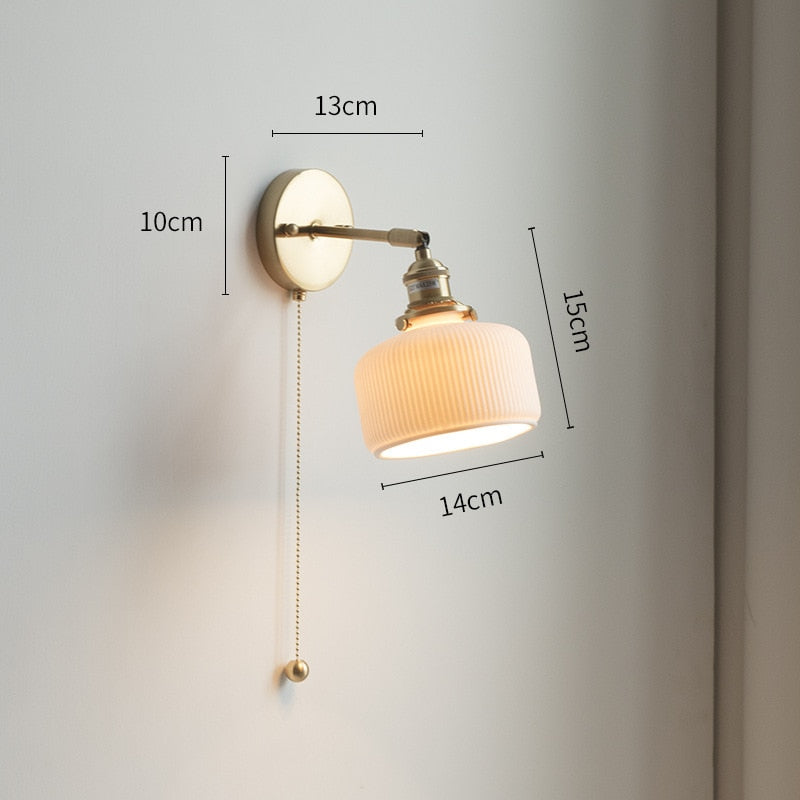 Modern Style Pull Chain LED Wall Light N READY