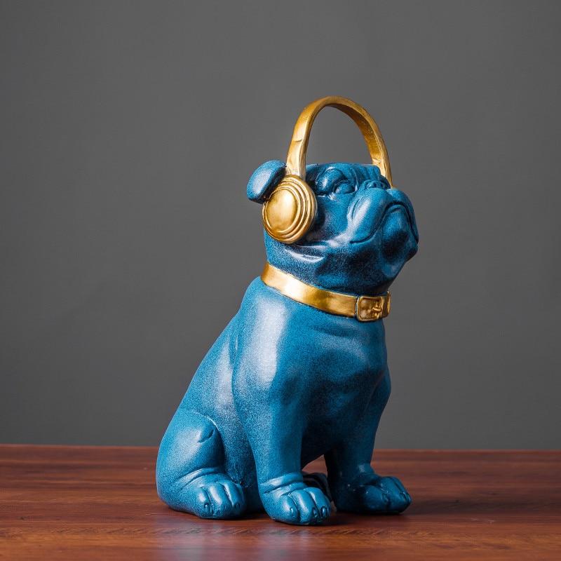 French Bulldog Headphone Decor