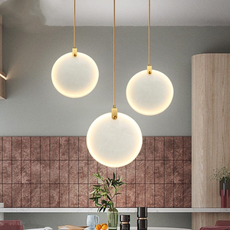 Marble Stone Pendant Light Fixture