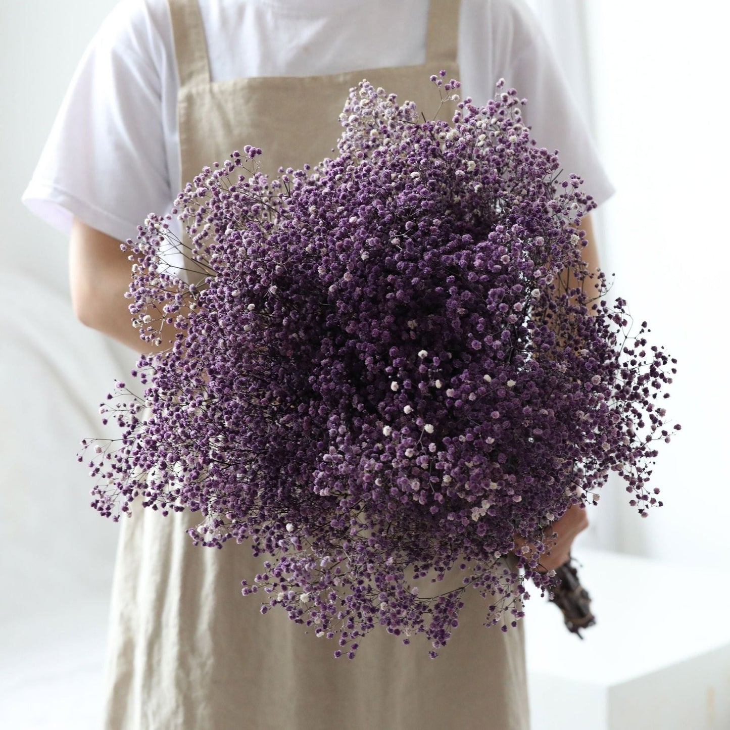 Natural Dried Gypsophila Flower Bouquets