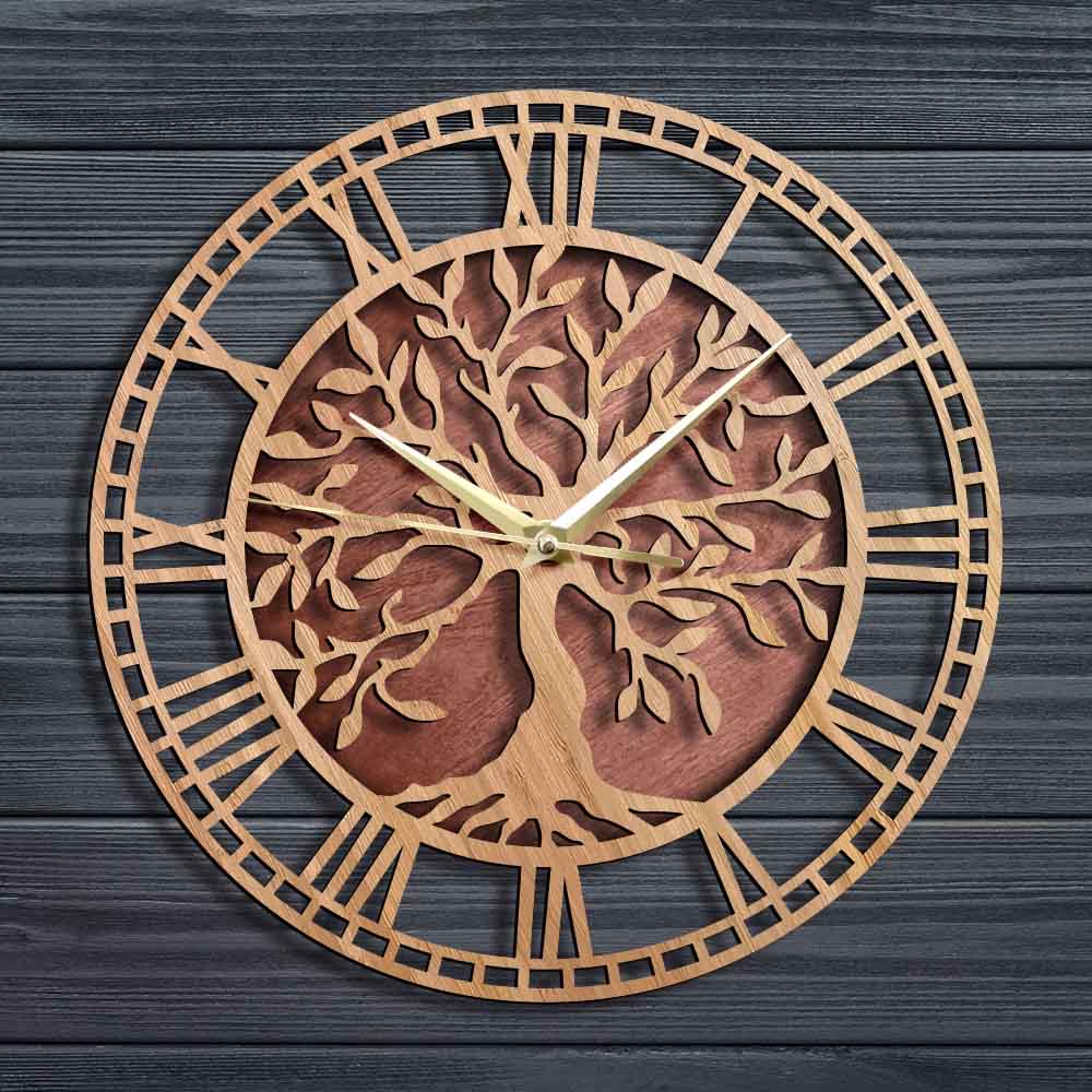 Tree of Life Wall Clock