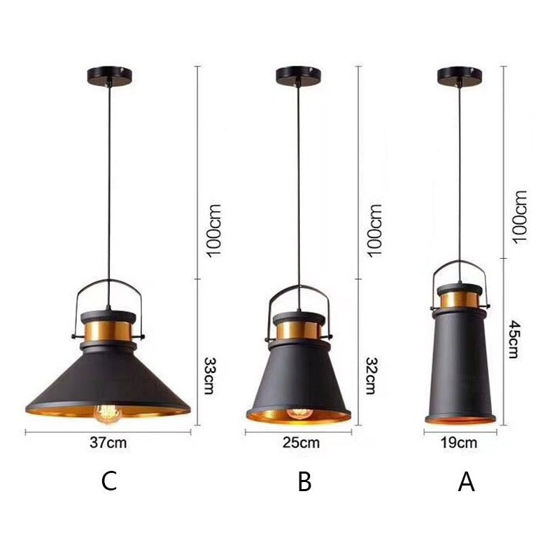 Modern Style Retro LED Pendant Light